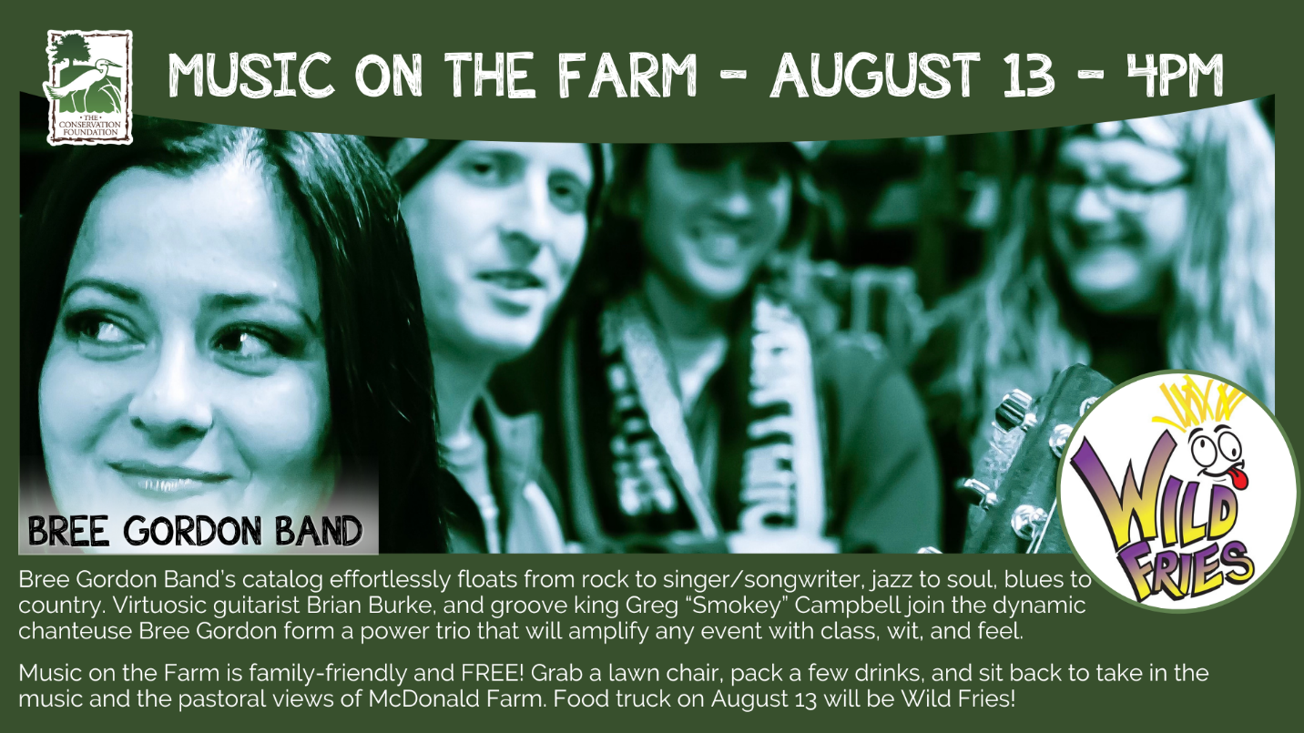August Music on the Farm banner