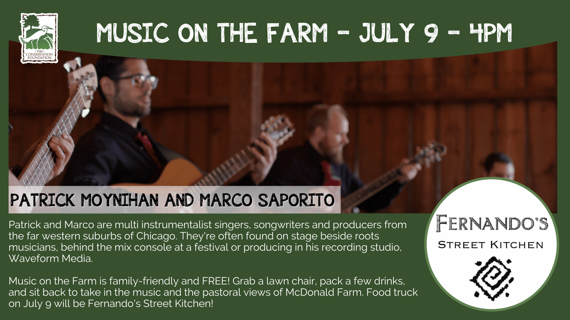 July Music on the Farm